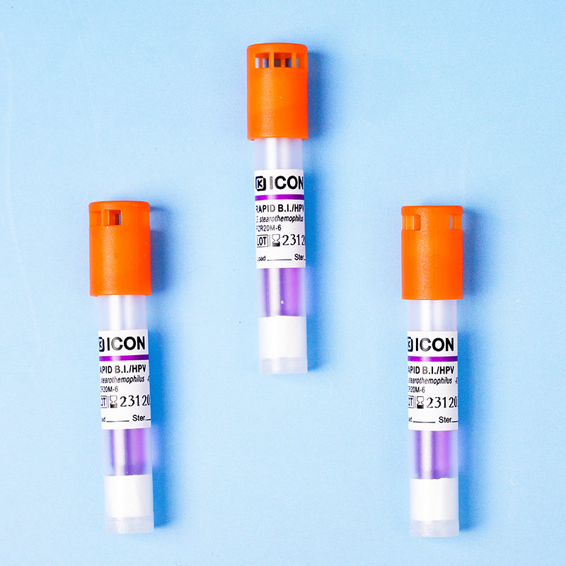 YIKONG One Control Brand Low Temperature Plasma Sterilization Rapid Bioindicator 50pcs/box Hydrogen Peroxide Low Temperature Plasma Sterilization Extreme Indicator