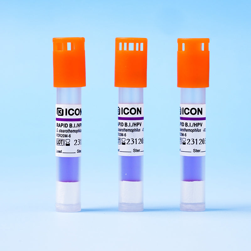 YIKONG One Control Brand Low Temperature Plasma Sterilization Rapid Bioindicator 50pcs/box Hydrogen Peroxide Low Temperature Plasma Sterilization Extreme Indicator