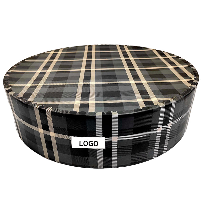 LIMING Round cat bed Cat scratch board Corrugated paper Cat claw board grinding claw board 39.5*39.5*10cm