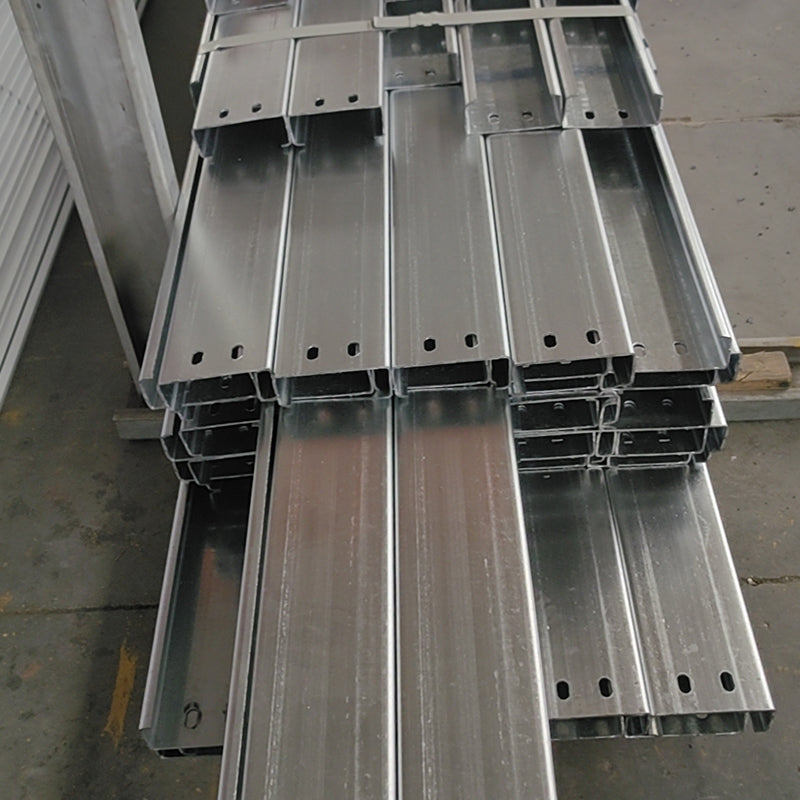 MEIHUA Purlin (C-beam, Z-beam)  Hot-dip galvanized C-groove steel galvanized hot and cold rolled roof partition wall