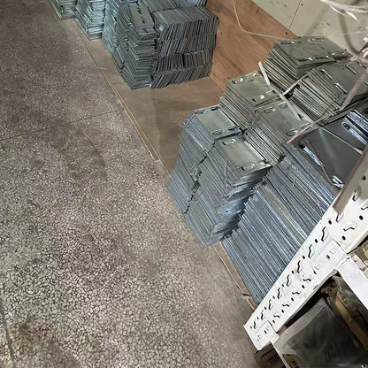 MEIHUA Connection plate  Galvanized embedded parts National standard galvanized steel plate customized galvanized steel plate embedded parts