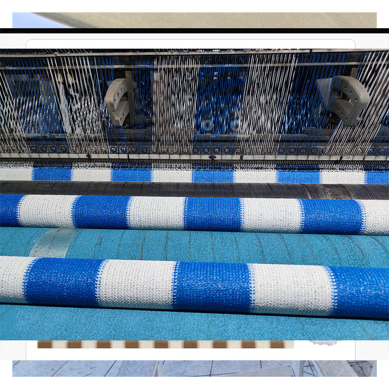 HONGTAI Balcony net Manufacturer's Colorful Bar Net Protection Privacy Net Home Balcony Sunshade Net Sail Colorful Bar Sunshade Fence Net    Small courtyard fence, guardrail, privacy cloth, balcony terrace railing, sunshade net, balcony sunshade net